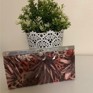 Pink Floral Print Wallet
